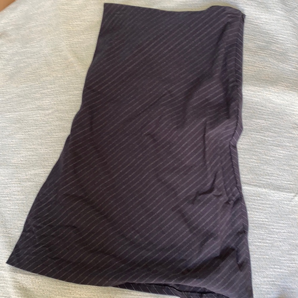 Pinstripe grey skirt forever 21